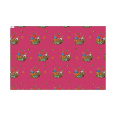 Metallic Elevated Ink - Wrapping Paper Sheets